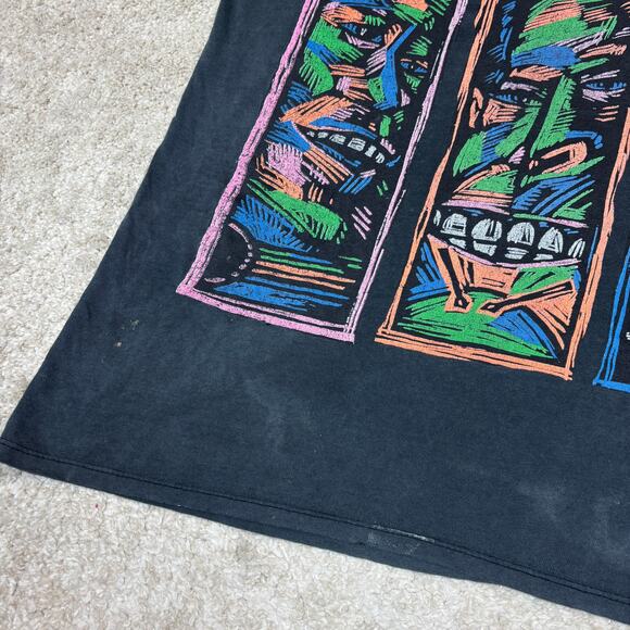 Vintage 90s Violent Femmes Neon Tour Single Stitch Shirt XL - Picture 9 of 11